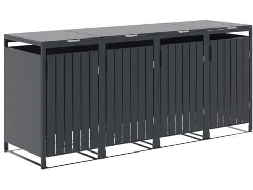 Garden Impressions Binport containerberging 272x80x118 cm - donker grijs