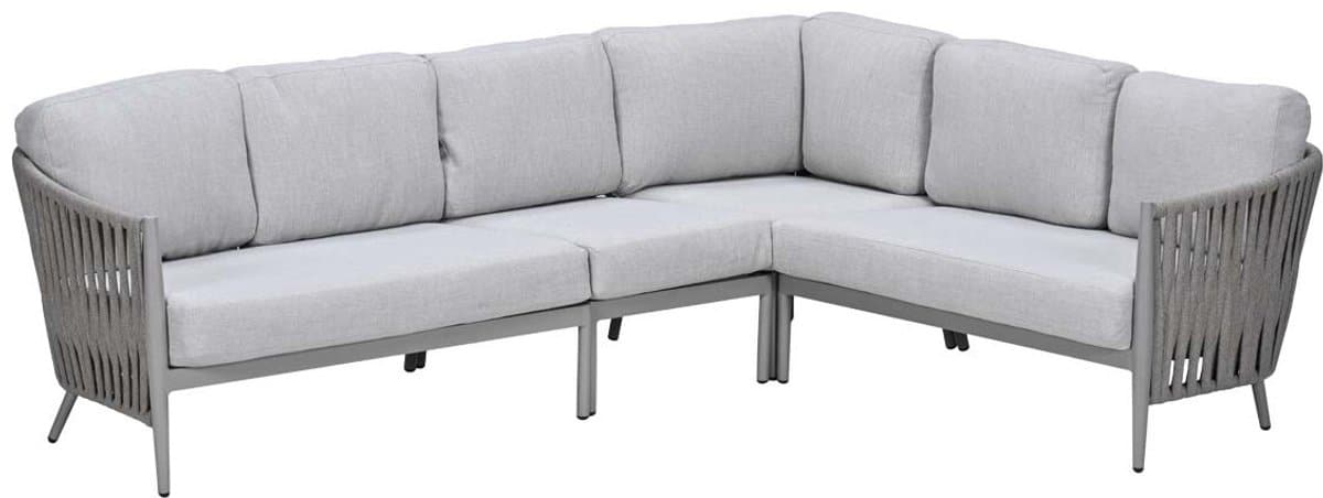 garden impressions devin loungebank 4 delig taupe