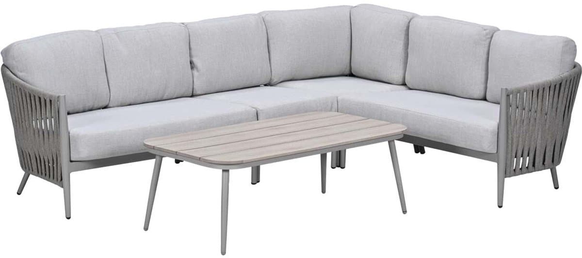 garden impressions devin loungeset 5 delig taupe