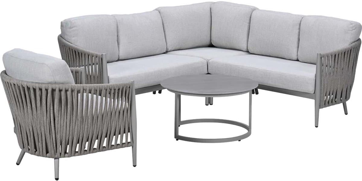 garden impressions devin loungeset hoek 6 delig monte carlo loungetafels