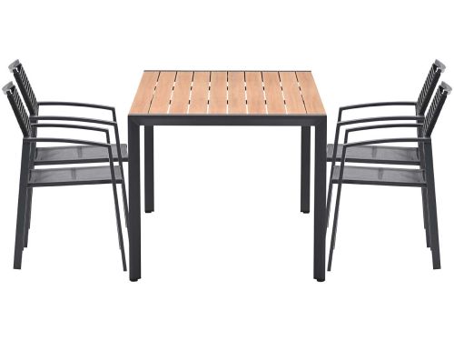 Garden Impressions Felini tuinset 160 cm met 4 Cosmo stoelen