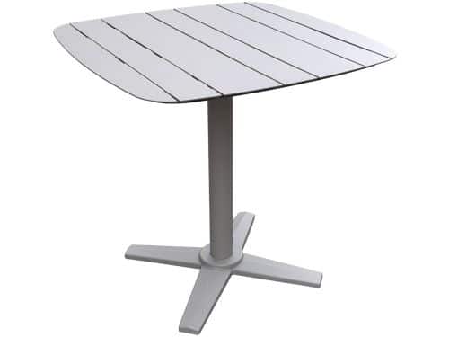 Garden Impressions Franky bistro tuintafel inklapbaar 75x75 cm - taupe