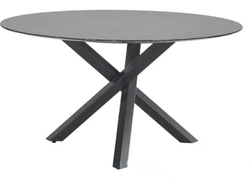 Garden Impressions Gigi Tuintafel Diamond Black - Ø120 cm