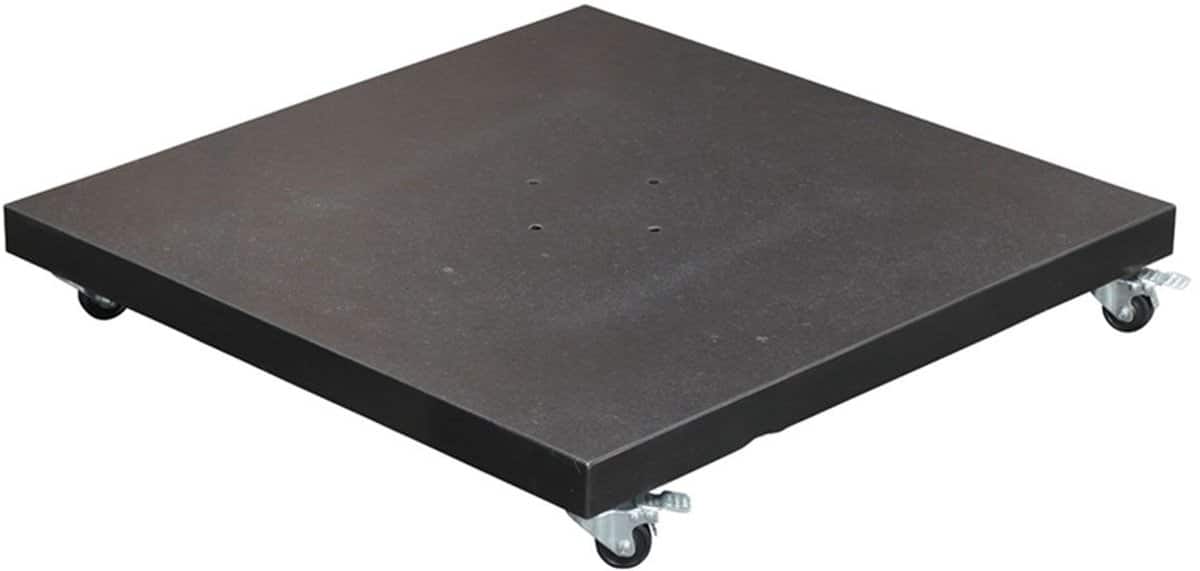 garden impressions hawaii zweefparasol Ø350 cm carbon black / ecru