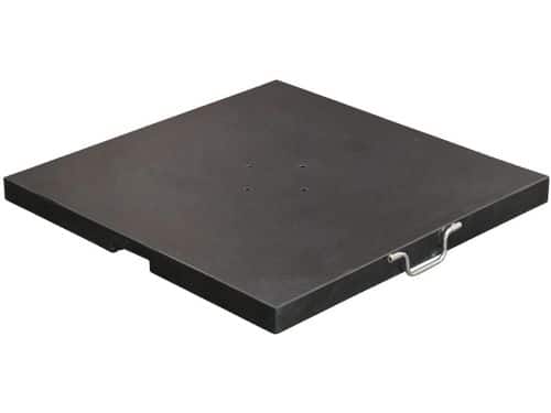 Garden Impressions Hawaii zweefparasol S 250x250 - donker grijs/zwart met