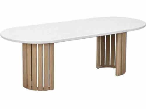 Garden Impressions Ibiza dining tuintafel ovaal - 230x100 cm -acaciahout