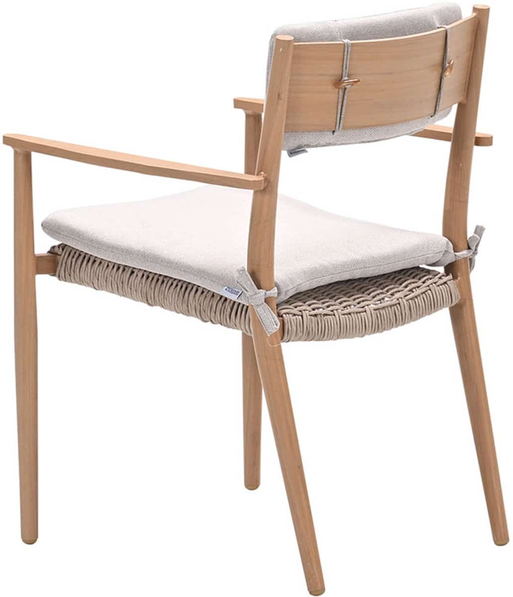 garden impressions lily tuinstoel light teak 2 stuks