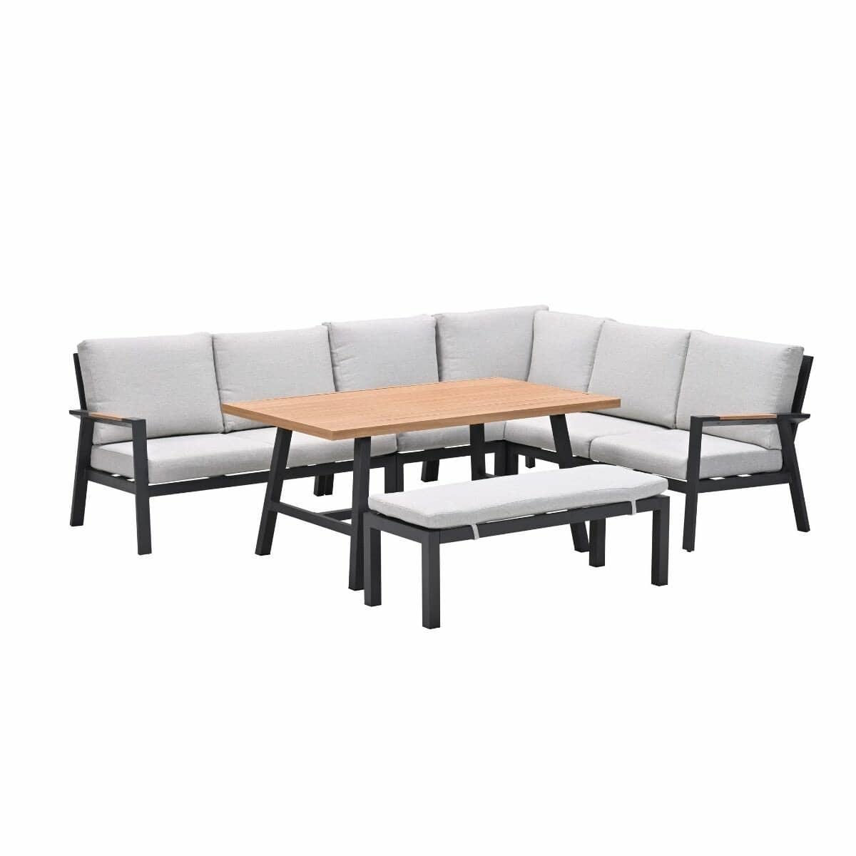 garden impressions lissabon lounge dining set 6 delig r