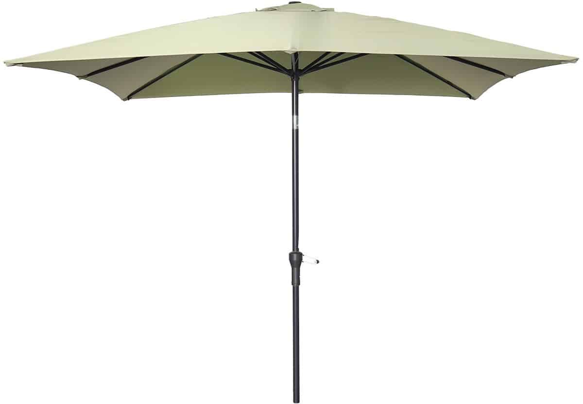 garden impressions lotus stokparasol 250×250 olijf