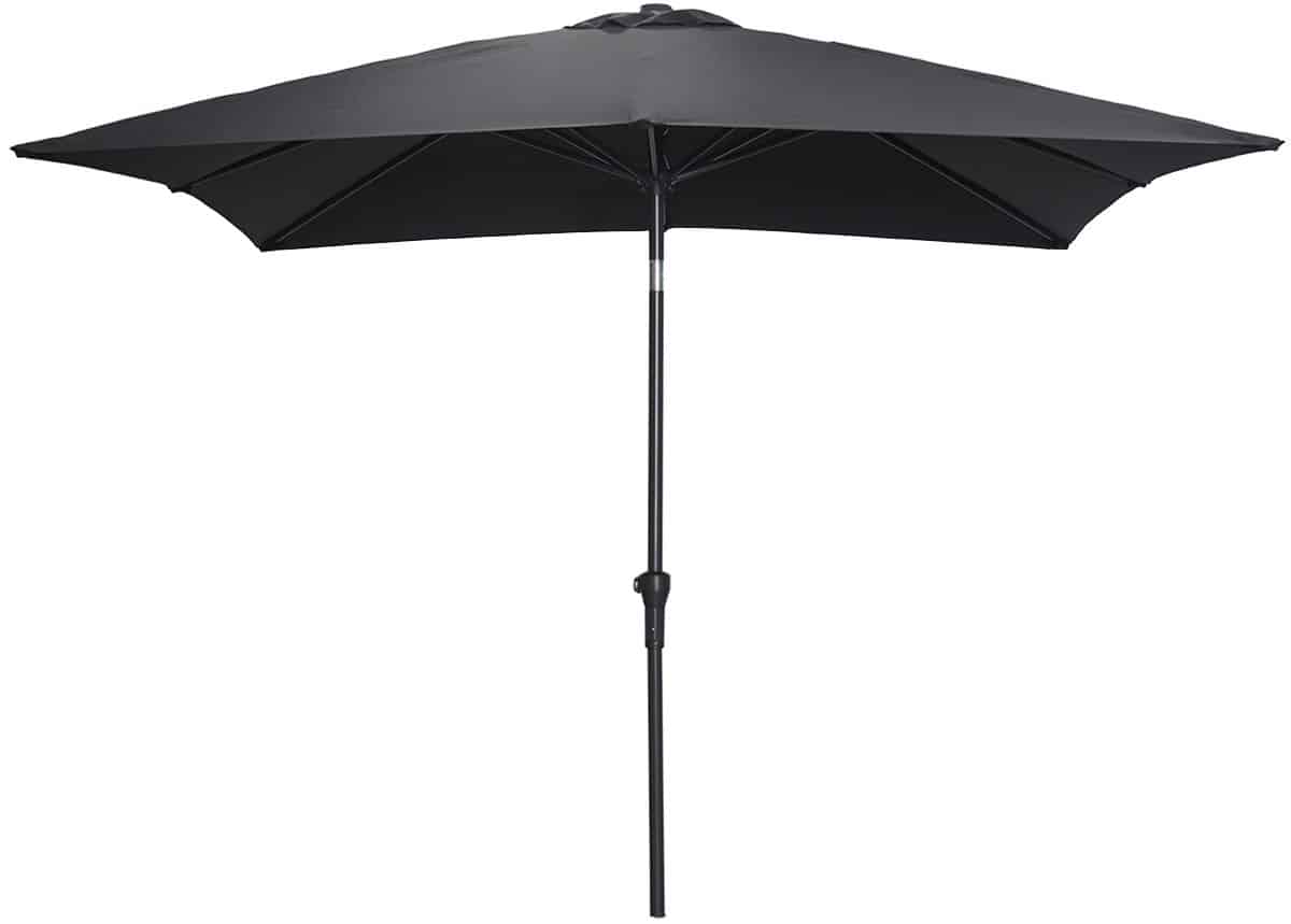 garden impressions lotus stokparasol 250×250 zwart