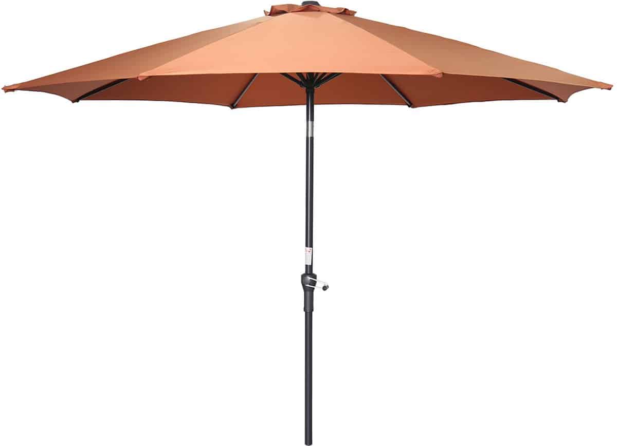 garden impressions lotus stokparasol Ø300 cm koper