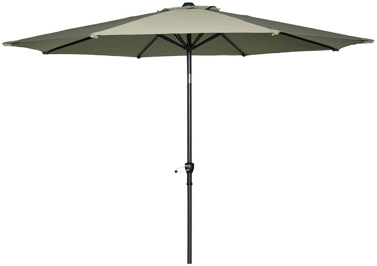 garden impressions lotus stokparasol Ø300 cm olijf