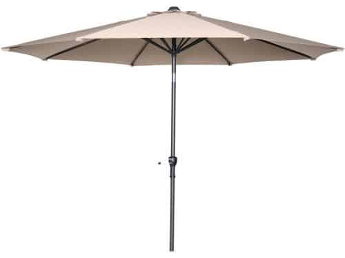 Garden Impressions Lotus stokparasol Ø300 cm - taupe
