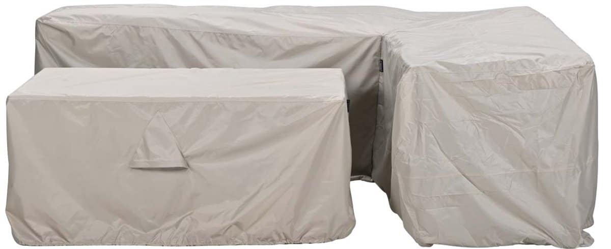 garden impressions lounge dining beschermhoes r 270x210xh85/90 en 165x95xh70 taupe