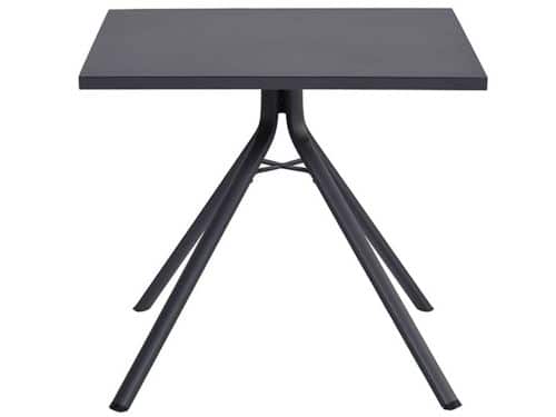 Garden Impressions Lucas tuinset 5-delig bruin - Rimini tuintafel 80x80