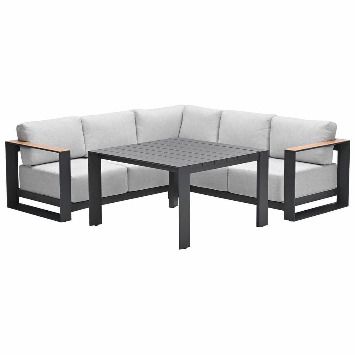 garden impressions malakka lounge dining set 4 delig valley sand