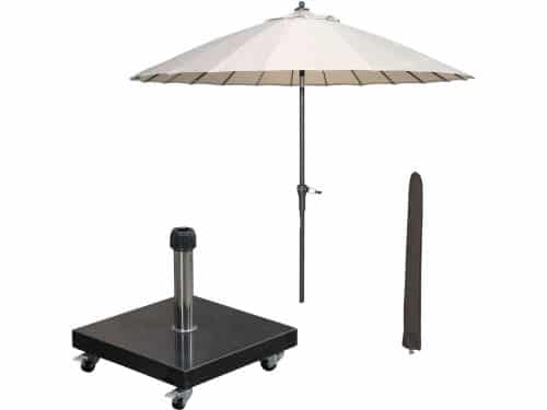 Garden Impressions Manilla stokparasol Ø250 cm - ecru incl parasolhoes