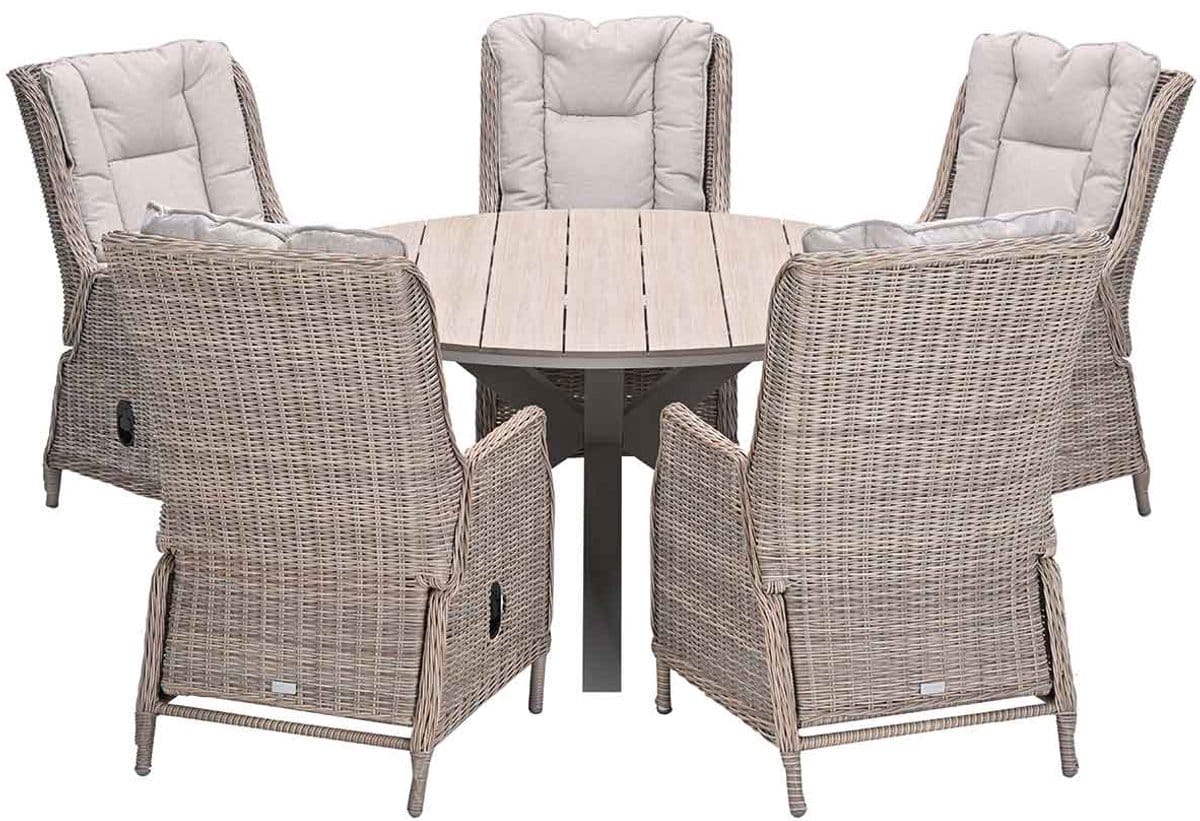 garden impressions marbella verstelbare tuinset 6 delig vintage willow