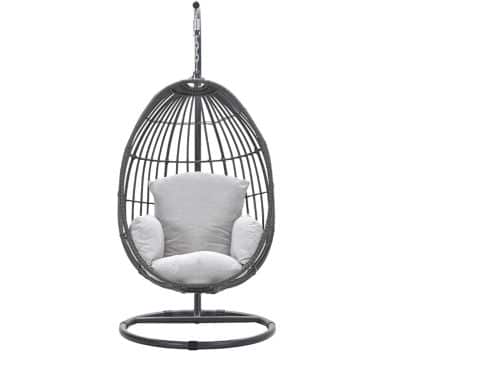 Garden Impressions Panama hangstoel swing egg - earl grey