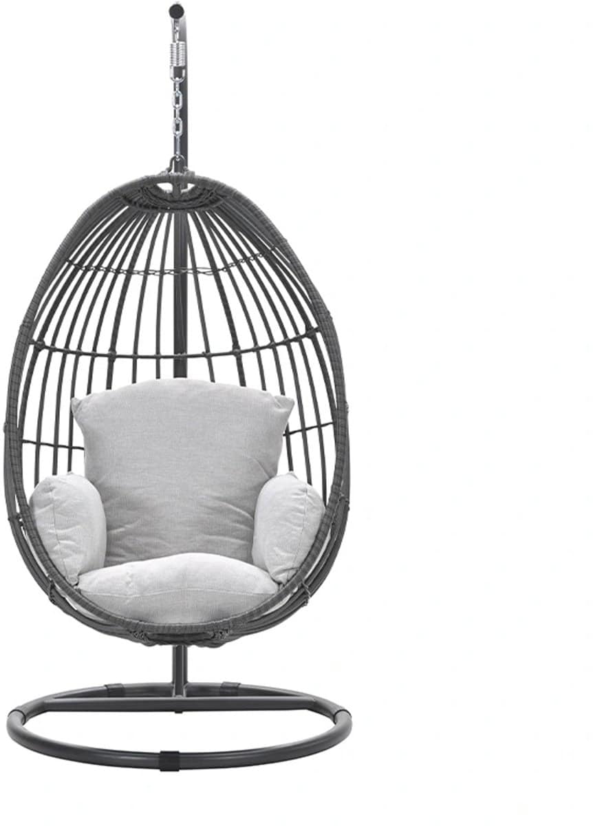 garden impressions panama hangstoel swing egg earl grey