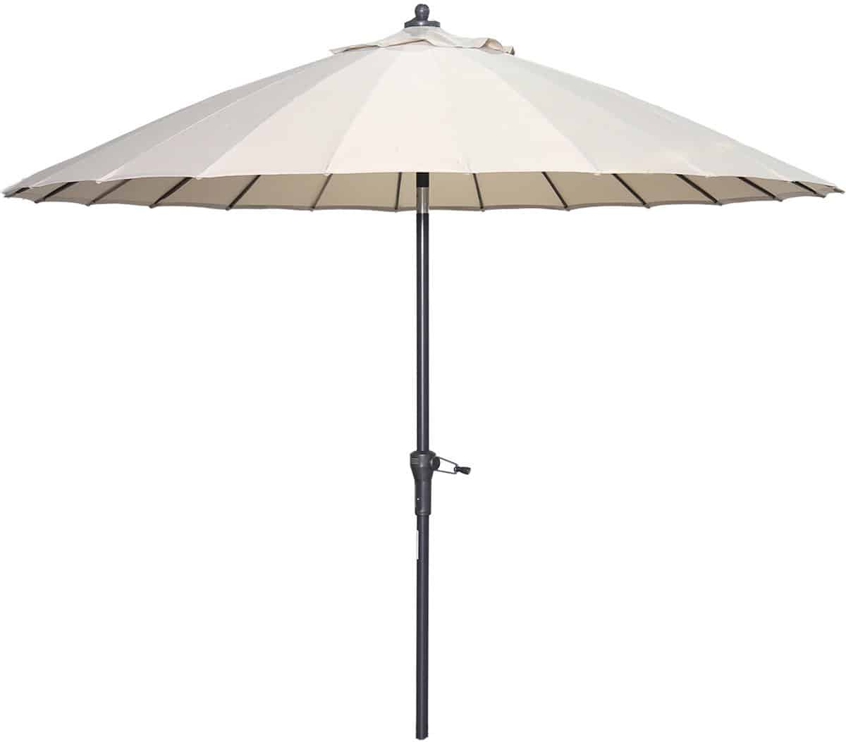 garden impressions parasol manilla 250 cm ecru