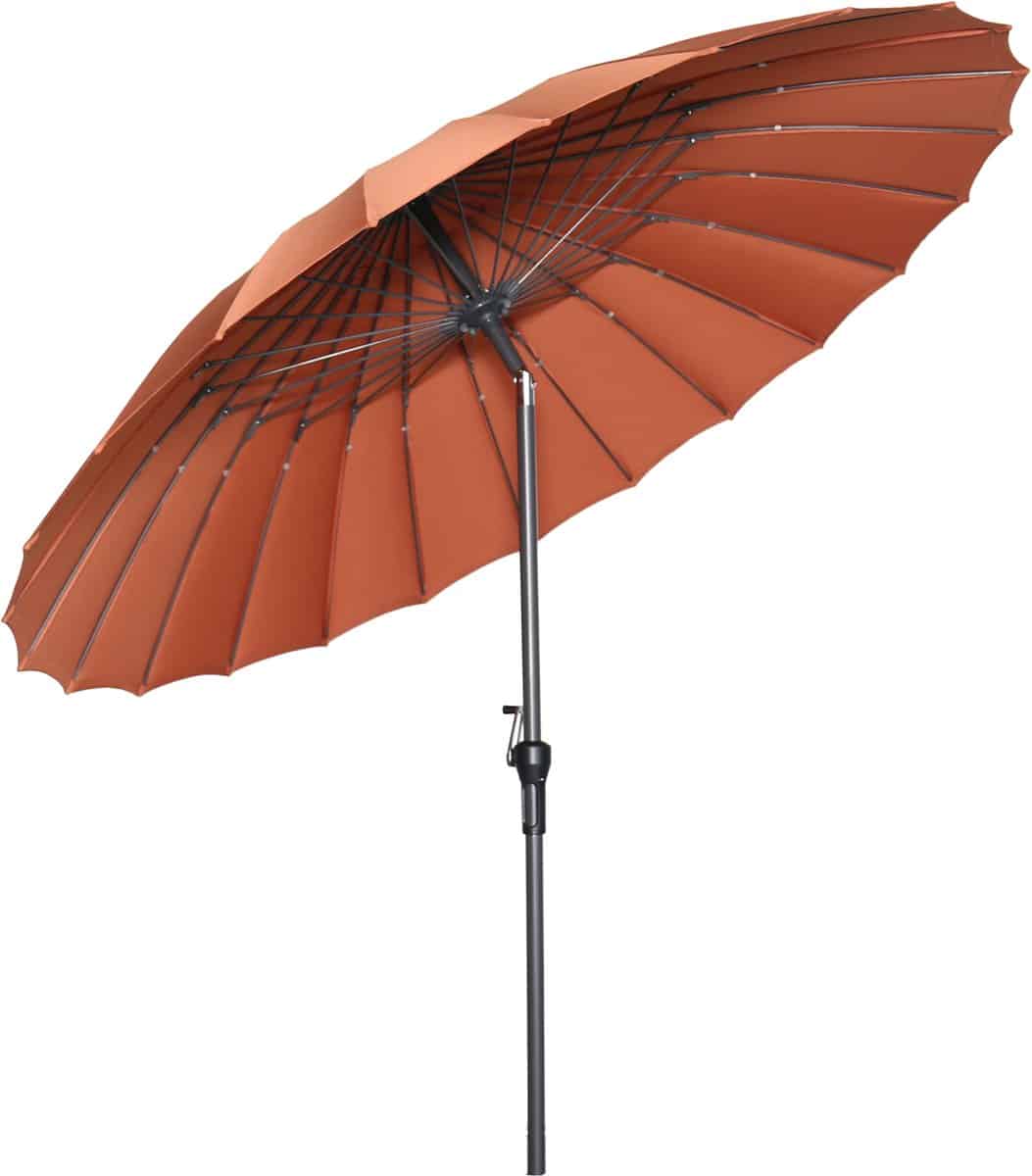 garden impressions parasol manilla 250 cm koper