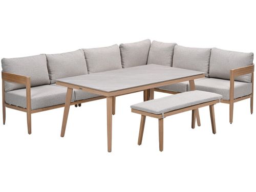 Garden Impressions San Mauro loungedining set 6-delig - napoli sand