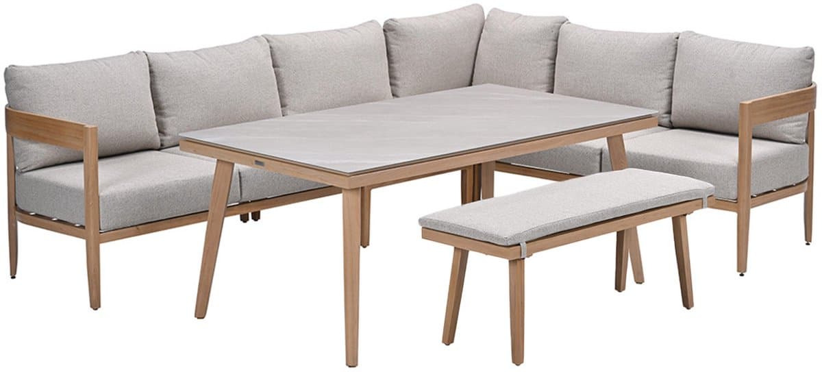 garden impressions san mauro loungedining set 6 delig napoli sand