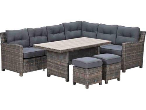 Garden Impressions Seagull lounge-diningset - rechts - havanna sand