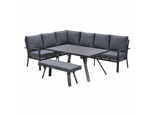 Garden Impressions Senja lounge dining set 4-delig links
