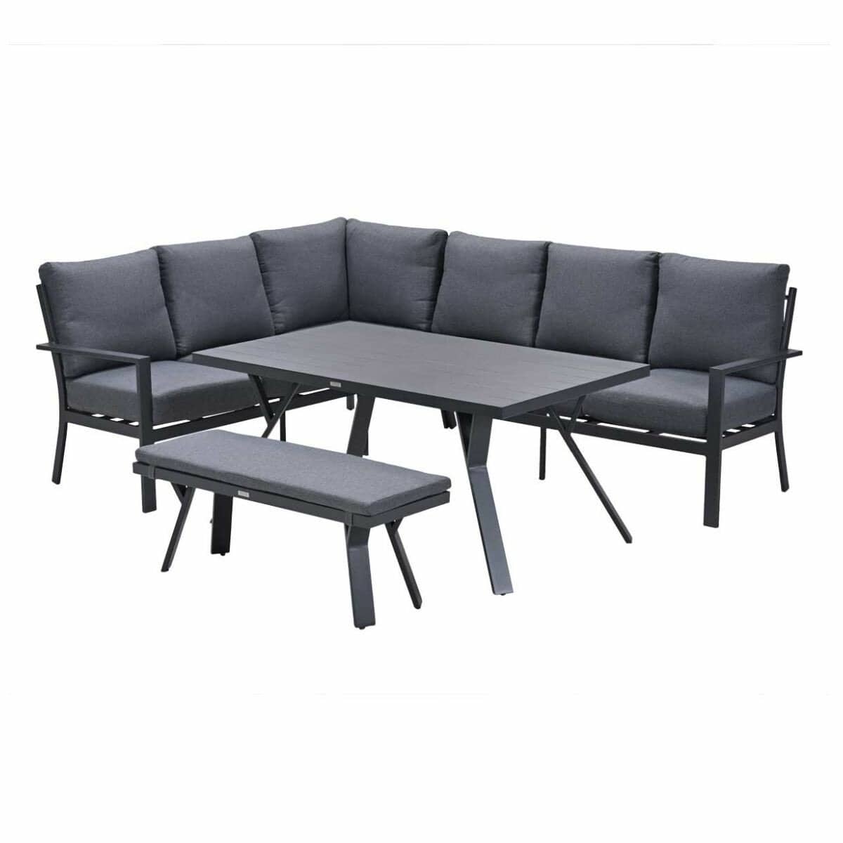 garden impressions senja lounge dining set 4 delig links
