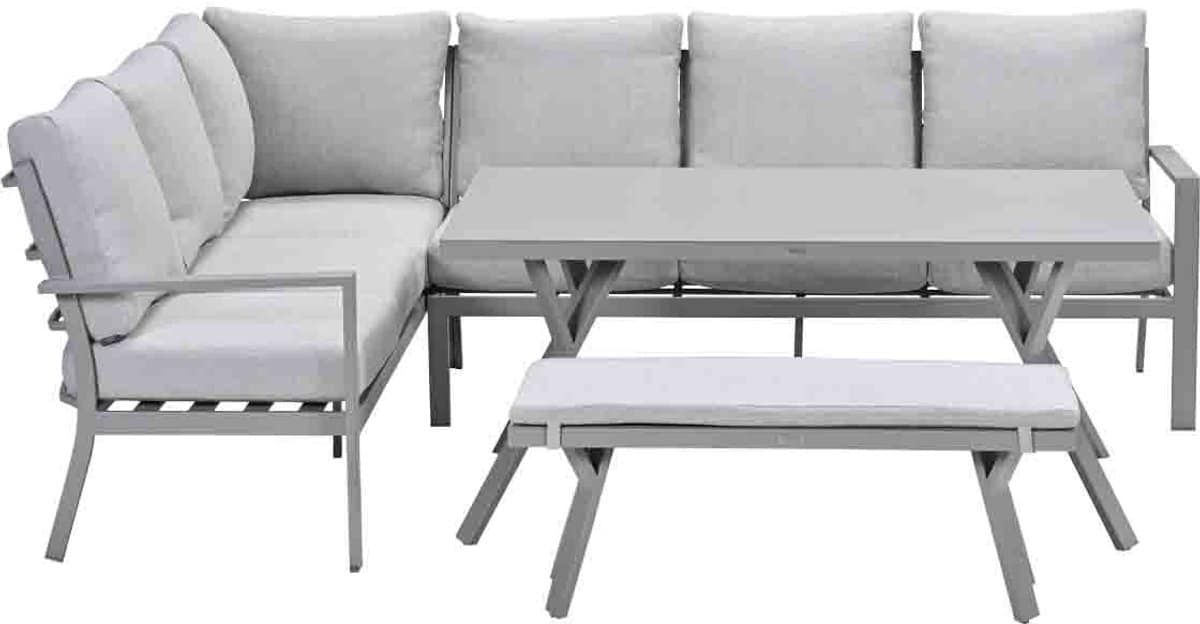 garden impressions senja lounge dining set 4 delig links