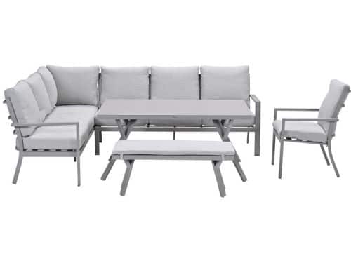 Garden Impressions Senja lounge dining set 5-delig links incl. stoel