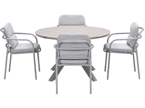 Garden Impressions Senja tuinset 5-delig valley sand - Tulli tuintafel