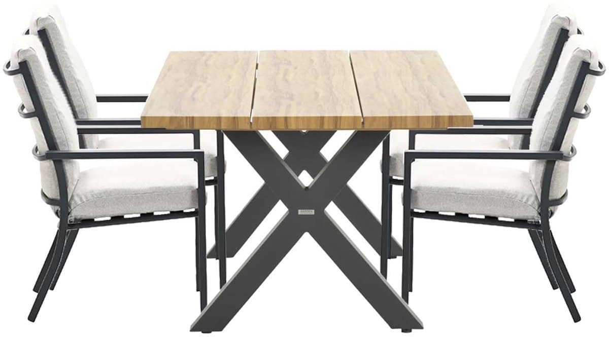 garden impressions senja tuinset 5 delig zadar tuintafel 180×100 cm
