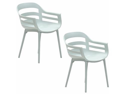 Garden Impressions Sunny tuinstoel olijf - 2 stuks