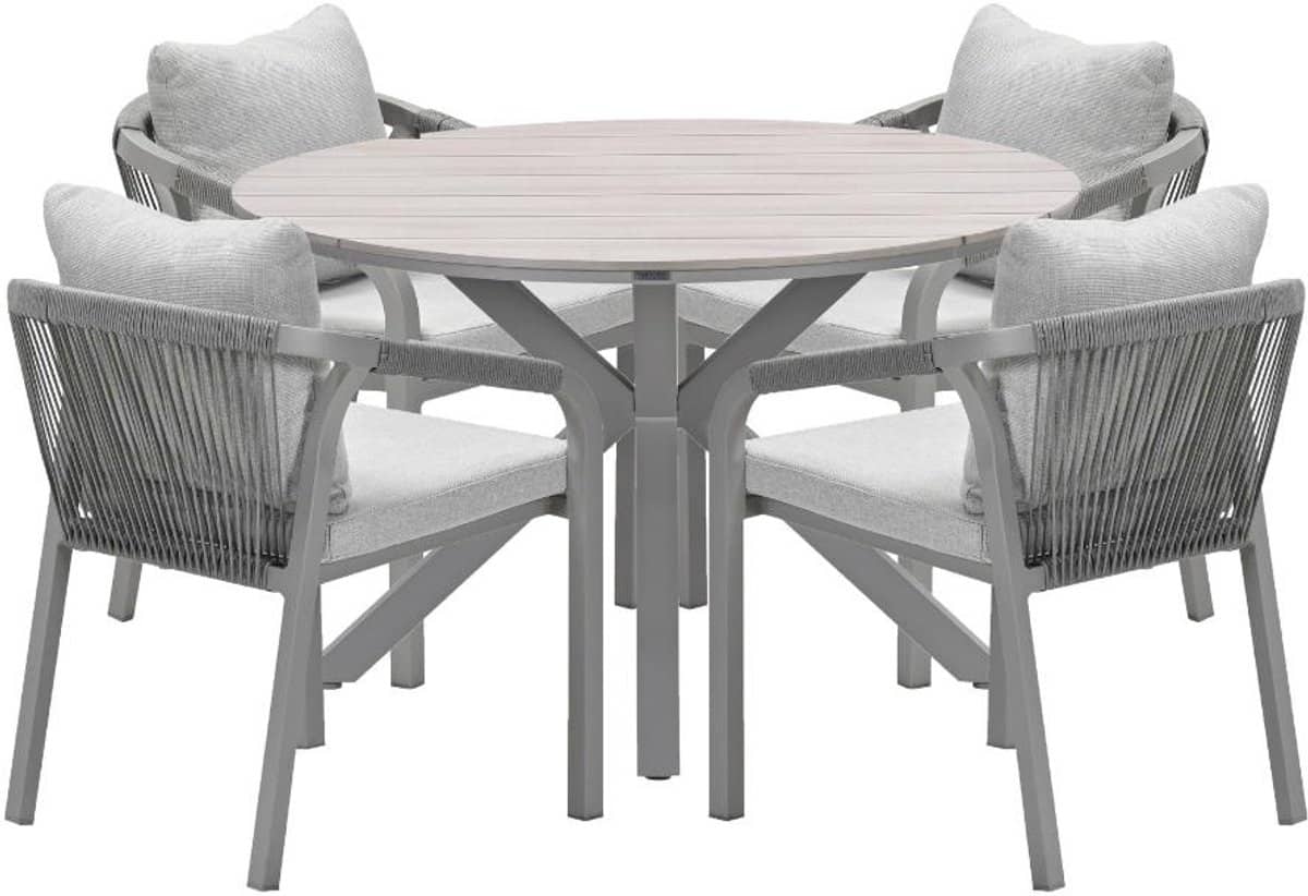 garden impressions tarera tuinset 5 delig dakar sand tulli tuintafel