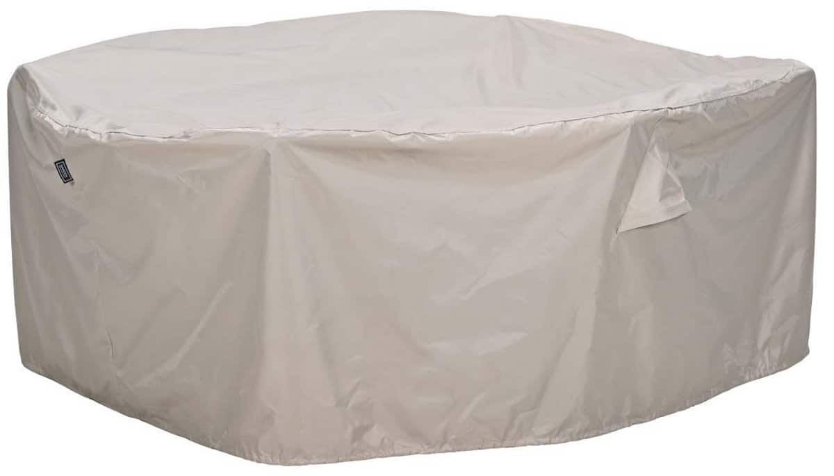 garden impressions tuinset beschermhoes ovaal 230x205x85 cm taupe