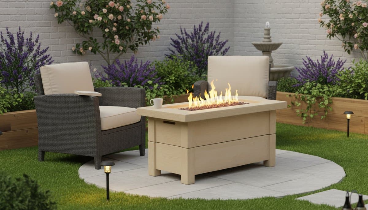 gas vuurtafel depauwonen outdoor gashaard 13kw / 40.000 btu met