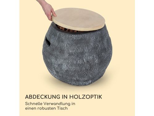 Gashaard & Vuurtafel Depauwonen Andros Luxe - Vuurschaal & Buitenhaard