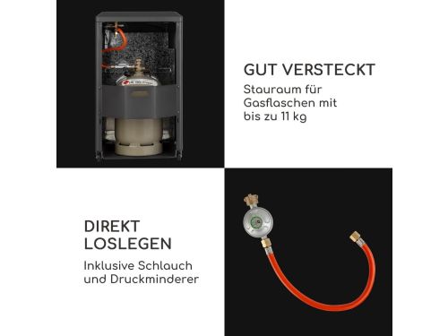 Gaskachel & Terrasverwarmer Depauwonen Andora Heat Pro - Gas Heater