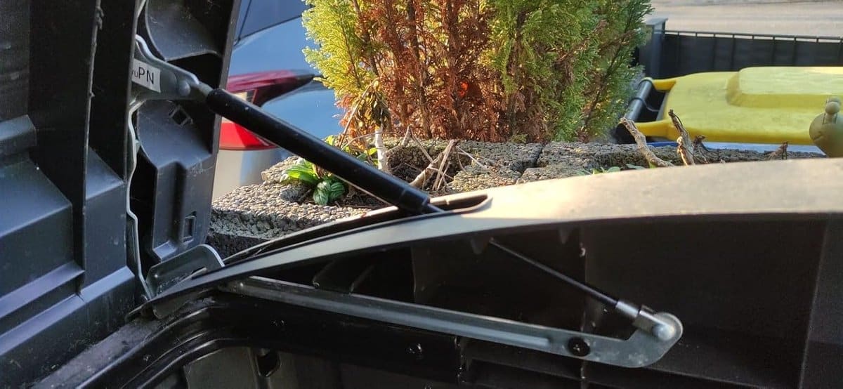 gasveer dempers opbergbox ondersteuning eenvoudig te installeren