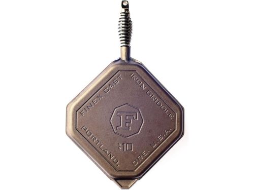 Gietijzeren Bakplaat 10 Inch - Voorverwarmd en Gepolijst