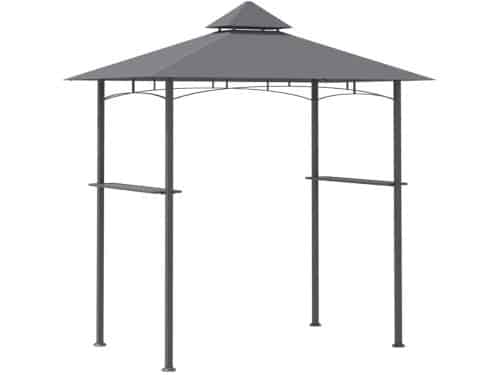 Grill Paviljoen - Grillpaviljoen met Zijplanken & Brandvertragend Dubbel Dak