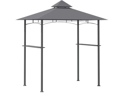 Grill Paviljoen - Grillpaviljoen met Zijplanken & Brandvertragend Dubbel Dak