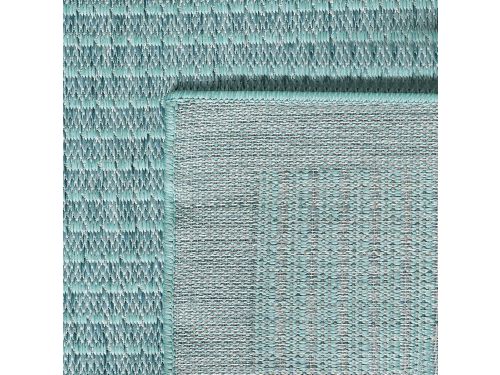 Groot Rechthoekig Buiten- & Terrastapijt 240x340 cm - Weerbestendig Blauw