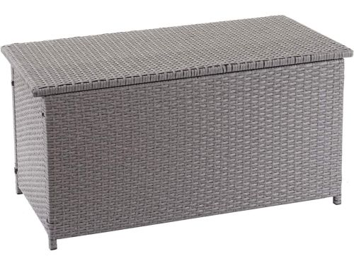 Grote Polyrotan Kussenbox Tuinkist 320L in Grijs - Ideaal voor