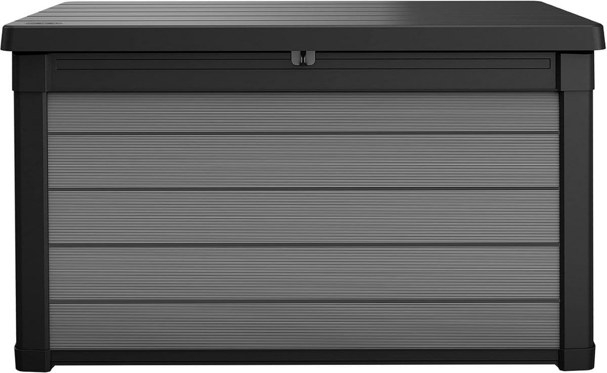 grote tuin opbergbox 757l voor kussens en tuinaccessoires, weerbestendig