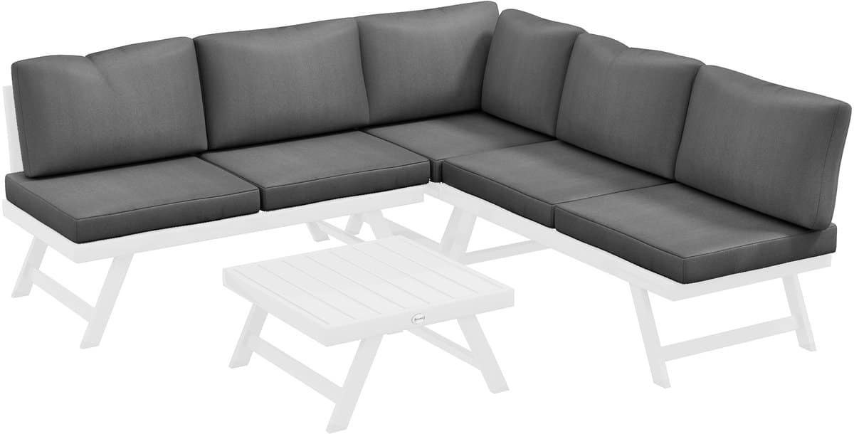 gutent hoek loungesets 4 delig balkon set