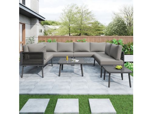 Gutent Hoek Loungesets - U-Vorm - 8 Personen - 2